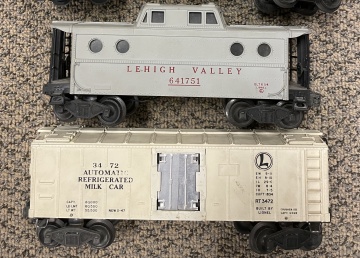 Group of Boxed Lionel Trains, Cars, etc.